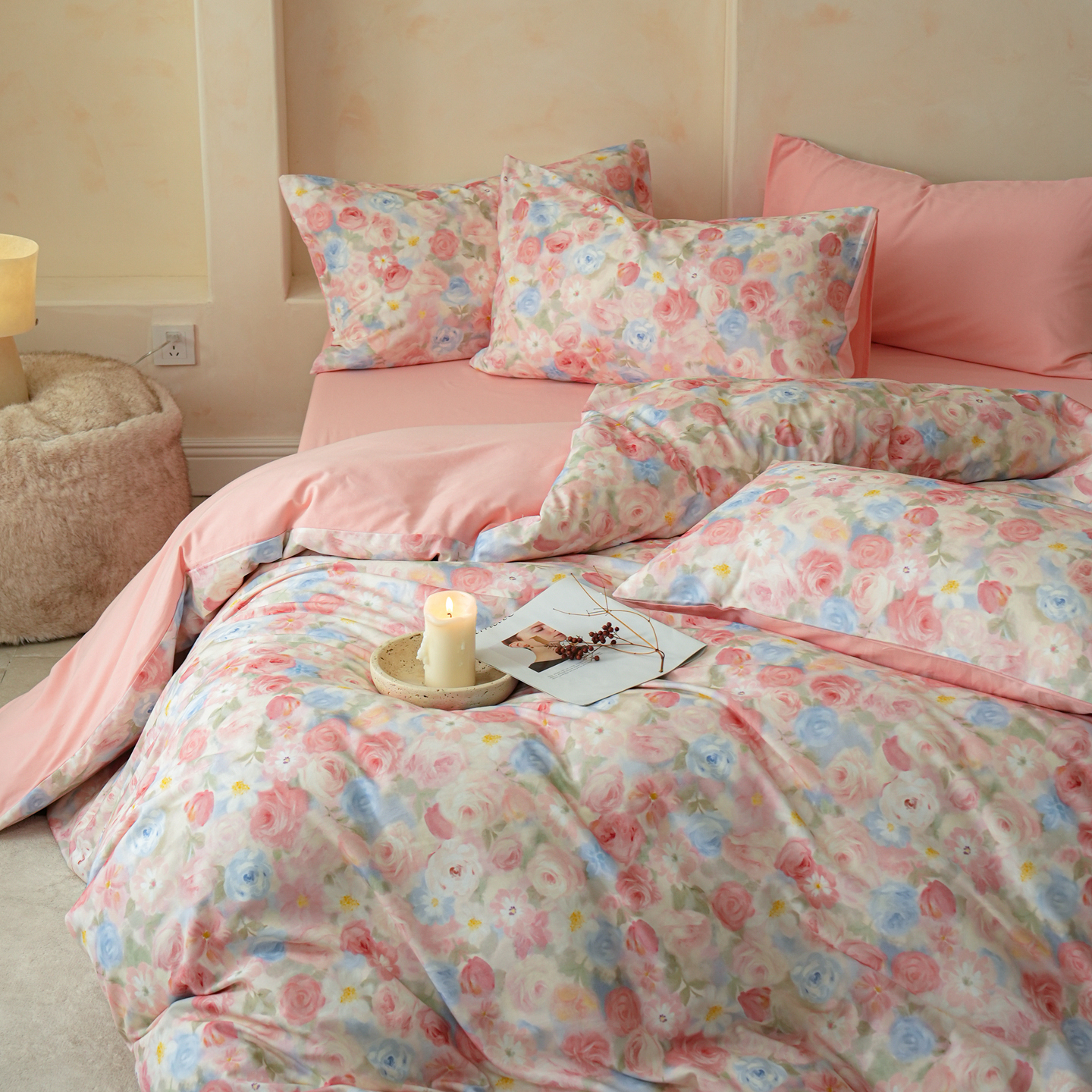 獭獭家纺A类100%棉全棉四件套