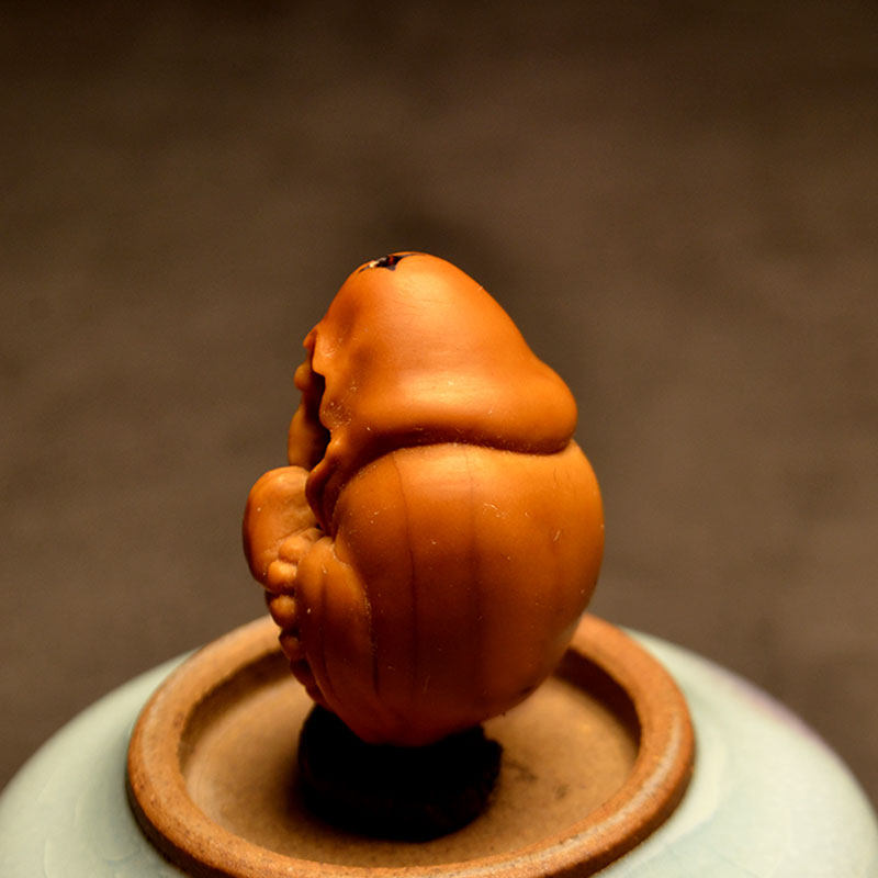 极速橄榄核胡悟道单籽单s颗无相佛镂空纯手工佛本无相核雕单粒手