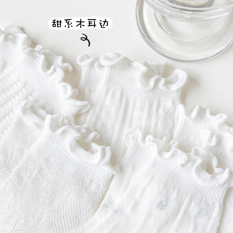 极速女童b凉鞋袜子夏天透气薄款儿童凉鞋袜子短款配裙子儿童夏季