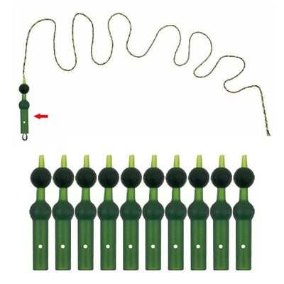 速发10pcsset Carp Fishing Helicopter Rig Tube Accessories Ki
