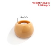 geometry Jewelry 极速 arc simple cJolor cool macarone ring