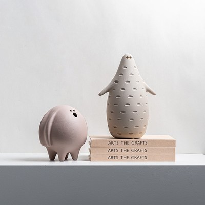 极速装饰萌宠g三件套可爱树脂摆件电视柜家居玄关开放格儿童房样