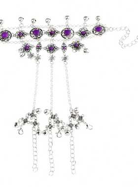 极速Ear picking wind chime ring one chain retro ancient. sty