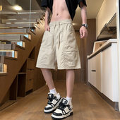新款 青少年透气网眼短裤 宽松速干男生百搭款 2025夏季 痞帅五分裤