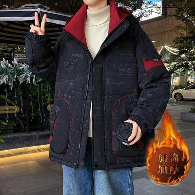 棉衣加棉加厚防寒保暖男生棉衣