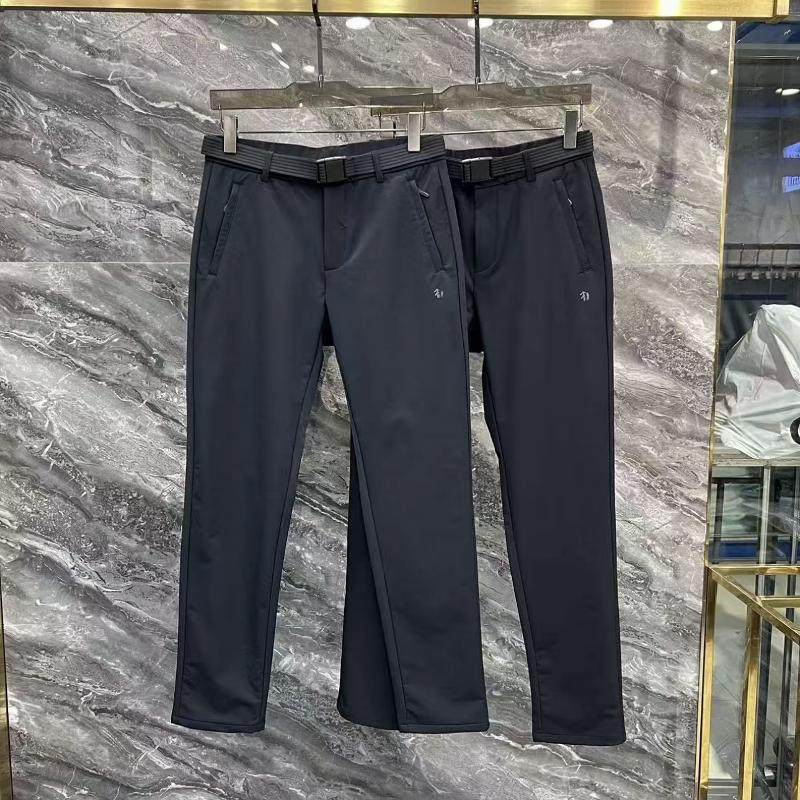 户外休闲软壳长裤登山防水修身直筒微锥新款男士防风冲锋裤休闲裤