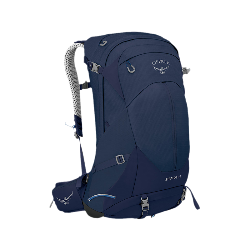 OSPREY STRATOS 云层24L 34L户外登山包男款旅游徒步双肩背包新款