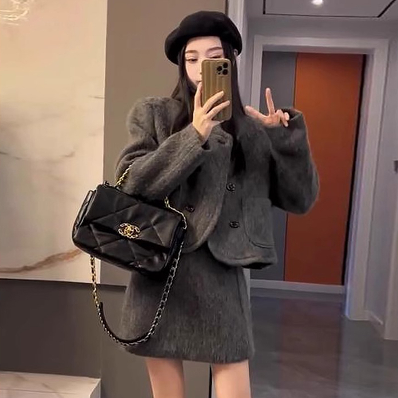 小个子香风韩系穿搭气质