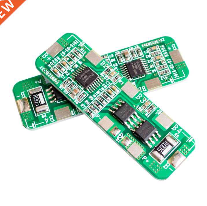 极速4A5A PCfB BMS Protection Board for 4 Packs 18650 Liion l