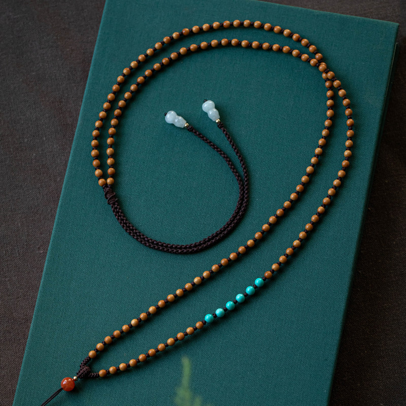 新品手工编织橄榄核吊坠绳子男女项链绳翡翠玉石吊坠挂.绳挂脖毛