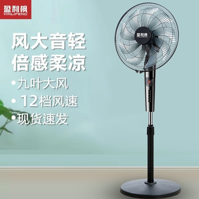 极速Electric Fan Floor Stand fan 5E Leaves Remote Control Ta