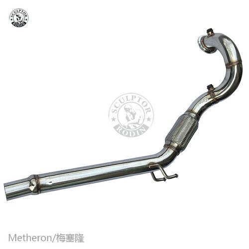 极速2.5inch downpipe for vw mk7 ea211 Iengine a3 golf 1.4t
