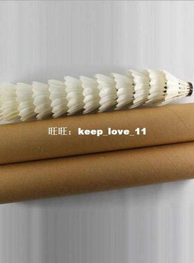 极速12a x Training White Goose Feather Shuttlecocks Birdies