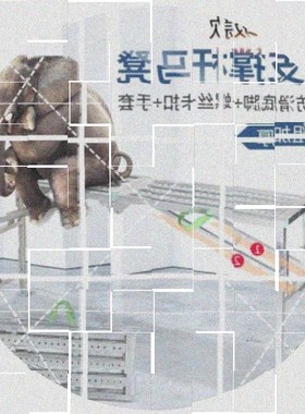 极速马凳折叠升降脚n手架加厚工程装修高登子室内刮腻子平台便携