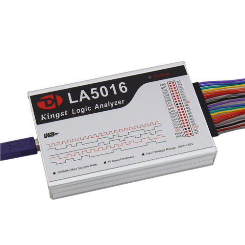 新品Kingst USB数字讯号逻辑分析仪LA1010 LA2016 LA5S016 LA5032