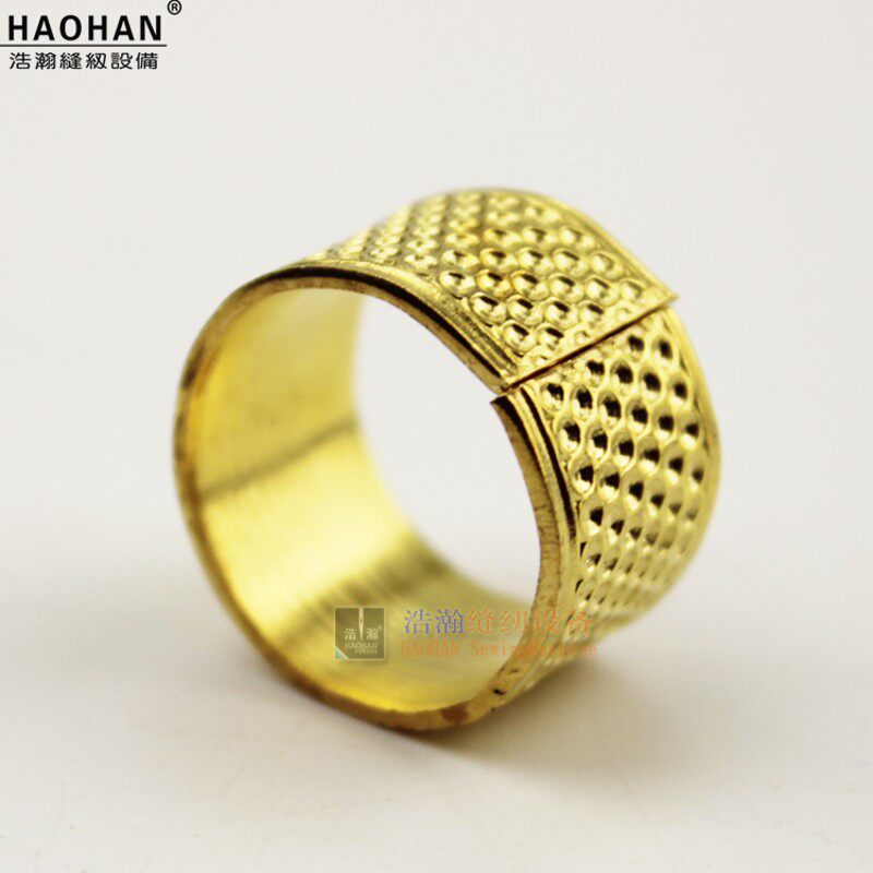 极速手缝针防刺手针箍金q黄色顶针套金属顶针 顶帽 指套 针线活针