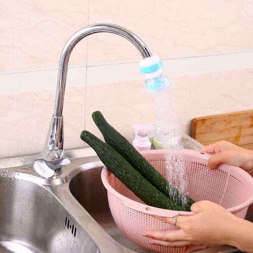 新品Household rotatable fuaucet anti-ash shower filter filte