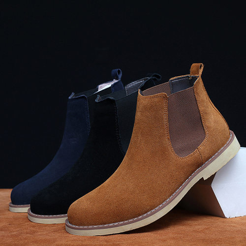 极速Men Boots Luxlury Spring/Winter Elegant Chelsea Boots Me