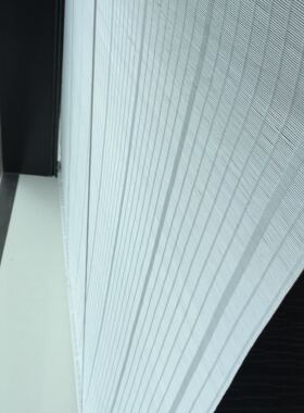 极速定制竹帘窗帘1lmm 细竹帘家庭客厅阳台茶室帘子隔断屏风白色