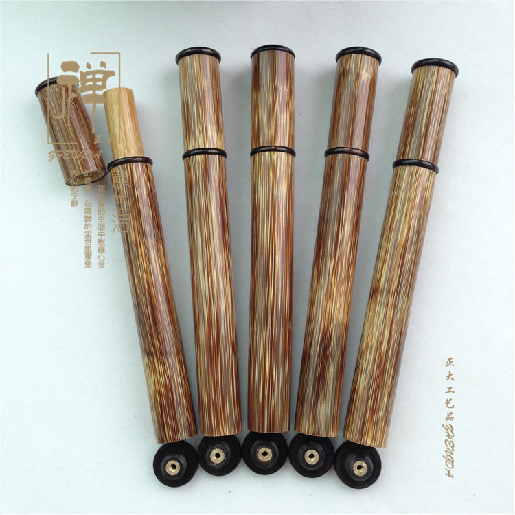 极速大量批金丝竹镶黑檀带香插短款香G筒 线香炉熏香盒线香管红酸,家居饰品,香薰炉,淘宝优惠券,粉丝福利购,淘宝优惠卷