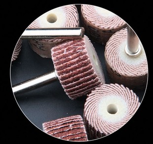 极速轮带柄磨叶轮百头n小笔轮打磨抛光螺杆气动叶精Y抛细磨电磨头