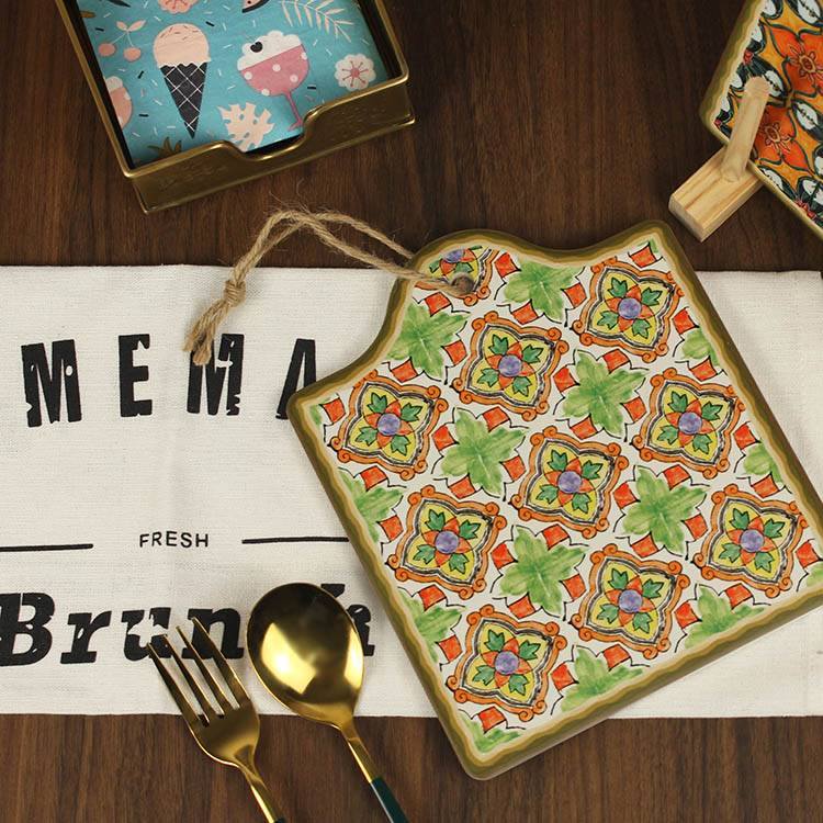 极速陶瓷杯垫复古艺术陶瓷v隔热垫餐垫锅茶垫茶壶垫精美防烫砂锅