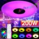 RGB Lamp Dimmable 极速200W Musivc Ceiling Remote&APP Control