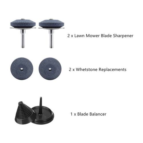 极速5 Pccs Lawn Mower Blade Sharpener Multi-Sharp Rotary Law