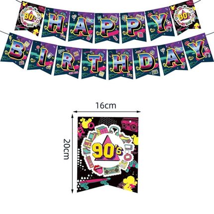 极速90&amp;#39;s hip-hop theme birthday Kparty disco ball de