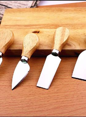 极速wood Handlek sets Bard Set Oak bamboo Cheese Cutter Knif