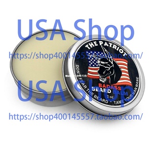 极速Badass Behard Care Beard Balm - The Patriot Scent, 2 oz