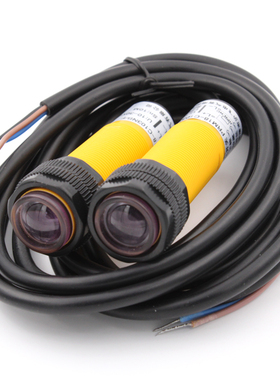 极速光电开关 对射型 检测距离 5M NPN 常开 PRM18-C5W02NA感应开