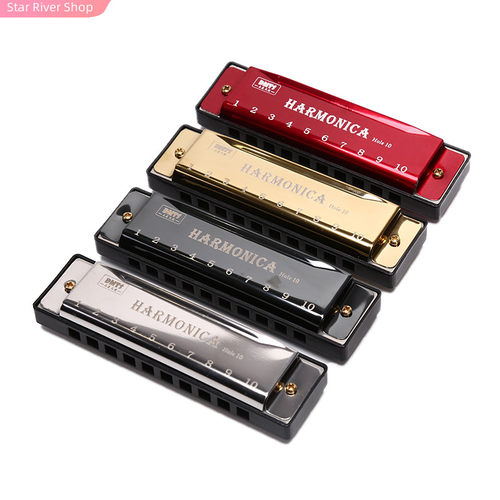 新品IRIN 10 Hole Harmonica Mouth Organ PuzzleQ Musical Instr