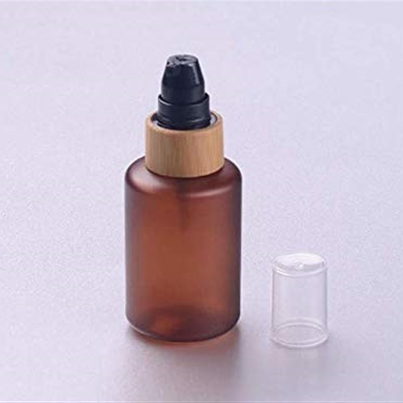 极速2Pcs 60ml/2oz Empty Refillable PFET Plastic Pump Bottles