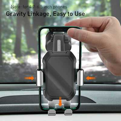 新品Gravity Car Phone Holder SucCtion Cup Adjustable Univers
