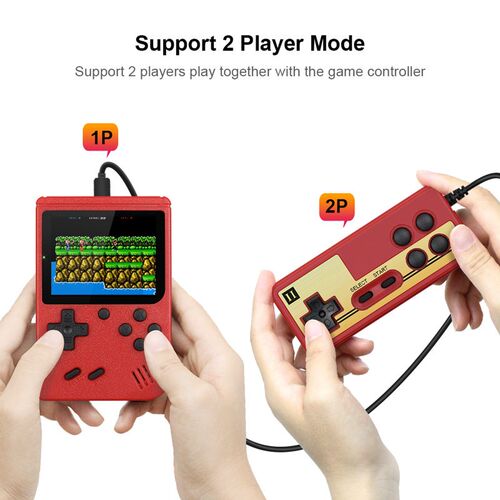 新品2020 New Bujilt-in 400 Games 1000mAh Battery Retro Video