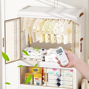 极速儿童衣柜免安装 n宝宝衣服整理箱婴儿小衣橱塑料家用简易收纳