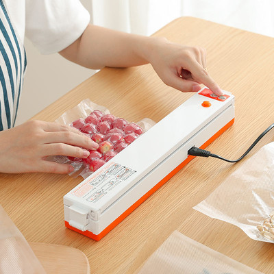新品220V EU Household Food Vacuum Sealer Packaging WMachine