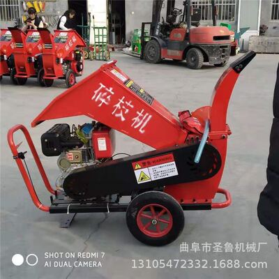 新品高质量树枝碎木机 园u林绿化树枝粉碎机 锤片式树枝破碎机