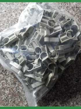 极速灰色PPR高平卡m平脚管卡U型高脚卡20 25 32ppr管件接头水管卡