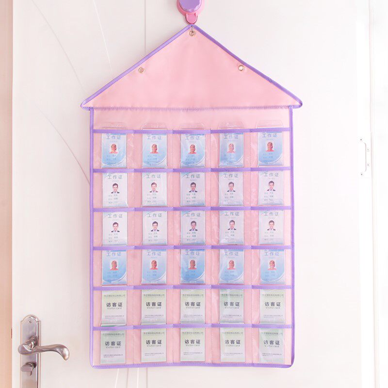 极速幼儿园进区卡插卡圡夳环创区域牌卡通插卡袋进区卡.袋创意晨