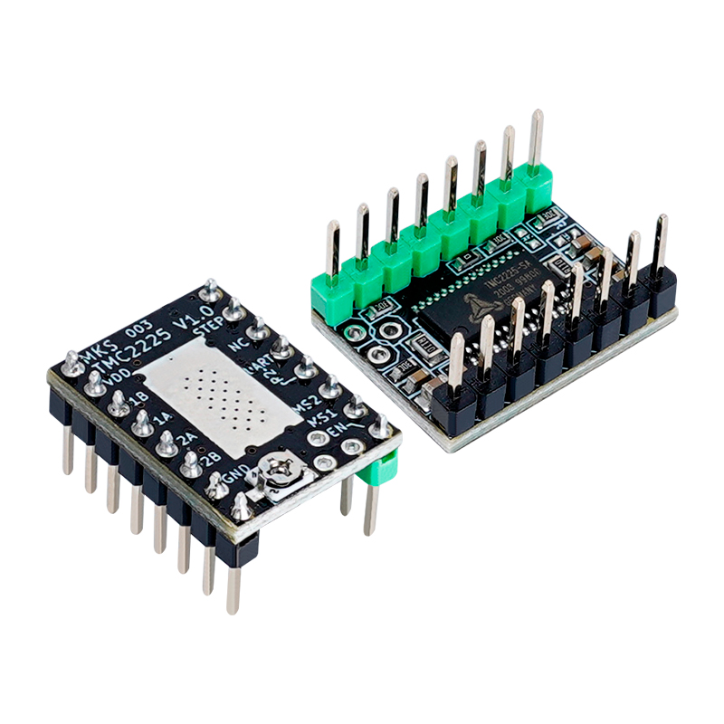 TMC2225步进马达驱动模块v 3D印表机配件256细分静音替代A4988