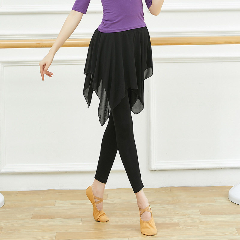 极速舞蹈练功服裤子n女成人黑色教师现代中国古典舞民族莫代尔跳