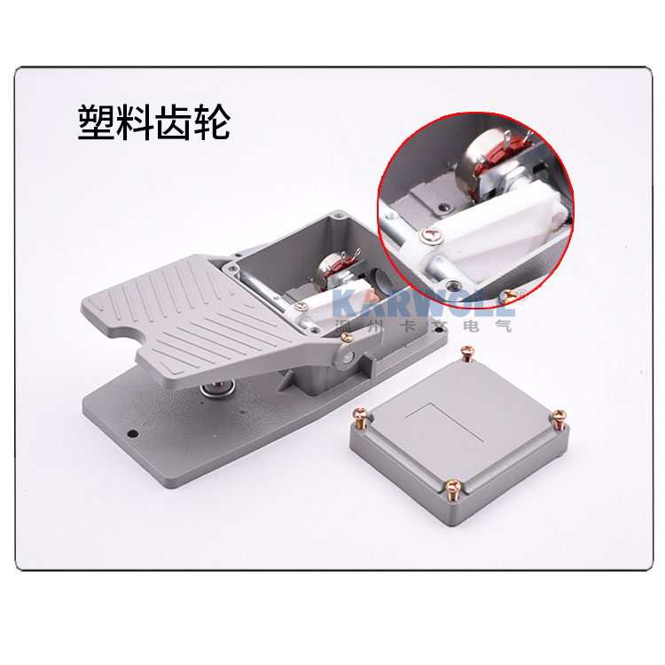 极速4.70K/1K电阻调变速x电位器脚踏开关变速可无带微动接变频器
