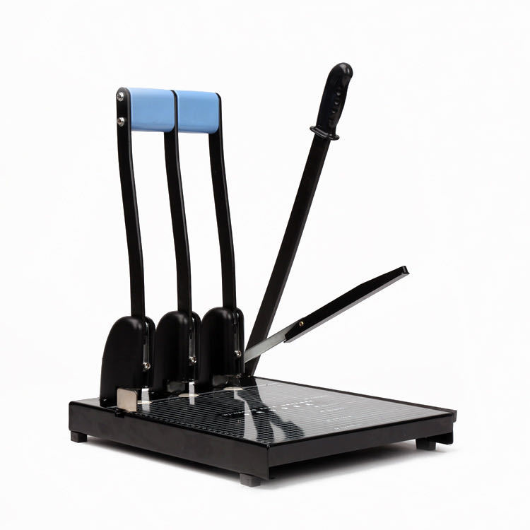 极速干部人事档案切纸打孔两用器 三种型号 Q文件装订三孔打孔机