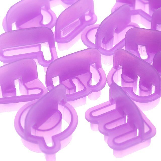 新品40 PCs Plastic Alphabet Letter Number Fondant CakeZ Bisc