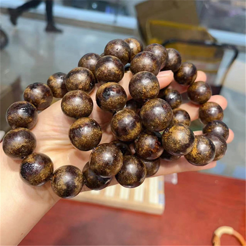 极速越南高油一线沉香手串 男女款H文玩饰品  TY1471