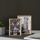 北欧inKs金色个性 极速现代时尚 简约锤纹质感金属相框 照片框6寸7