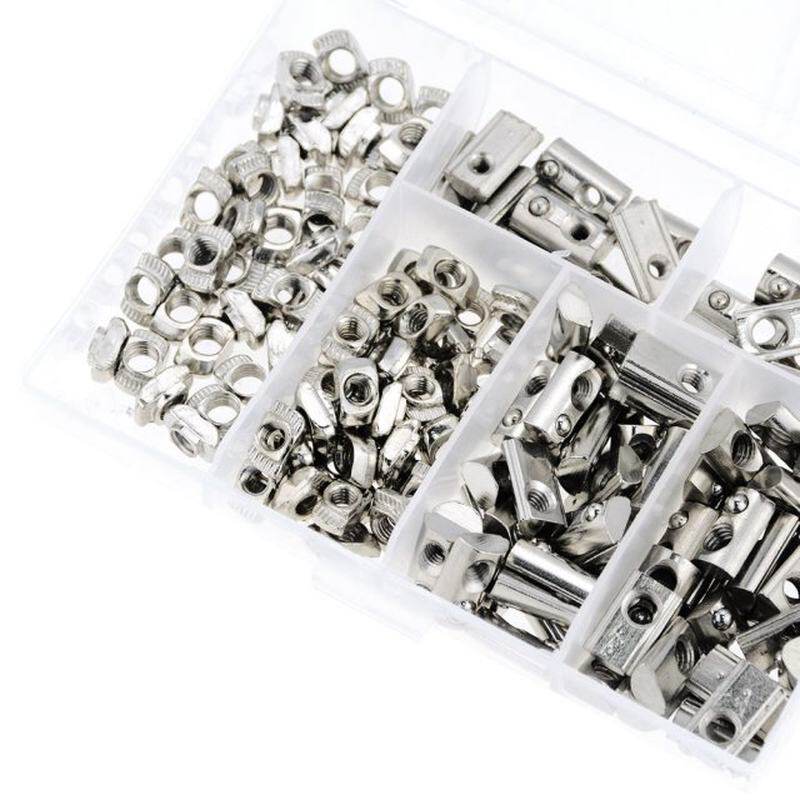 极速M3 M4 M5 M86 Half Round Elasticity Spring Nut BallZ Nut