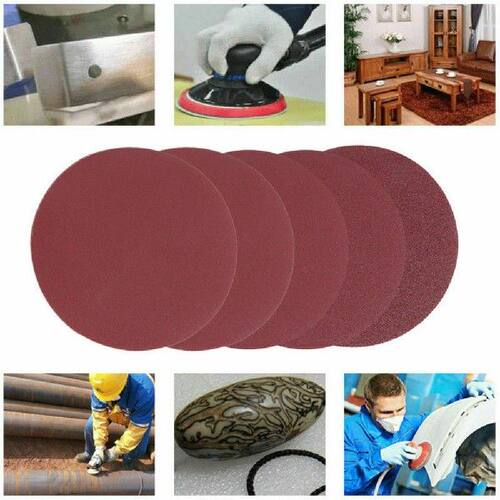 极速100Pcs 75mm 3 Inch Sander Disc Sanding Discs U80-3000 Gr